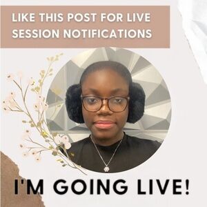 ❣️❣️Like This Post For Notifications For when I Am Going Live❣️❣️